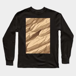 Sandstone Stone Pattern Texture #2 Long Sleeve T-Shirt